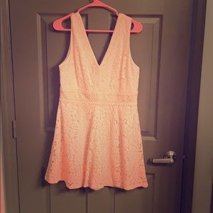 Lace pink mini